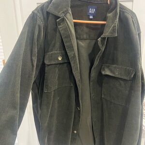 GAP Men's Green Corduroy Jacket